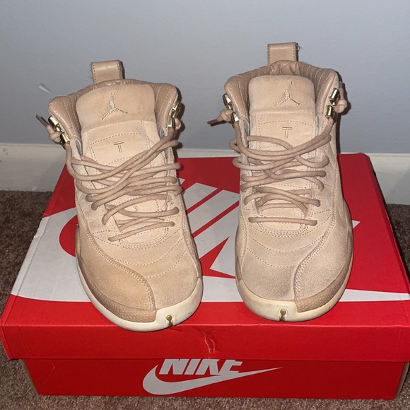 Women’s Air Jordan 12 Retro “Vachetta Tan” Size 6.5 With Original Box - Picture 3 of 9